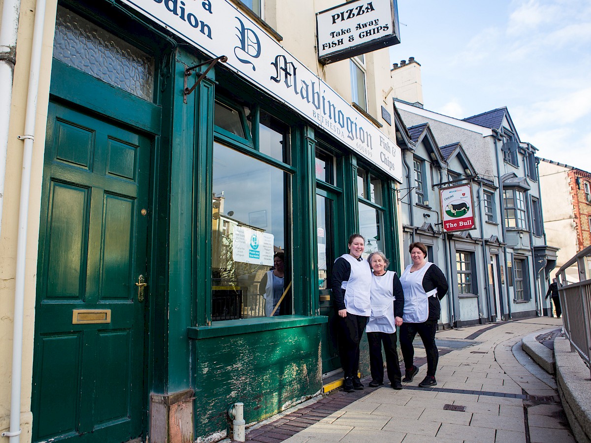 Gallery of Bethesda High Street businesses 2021.