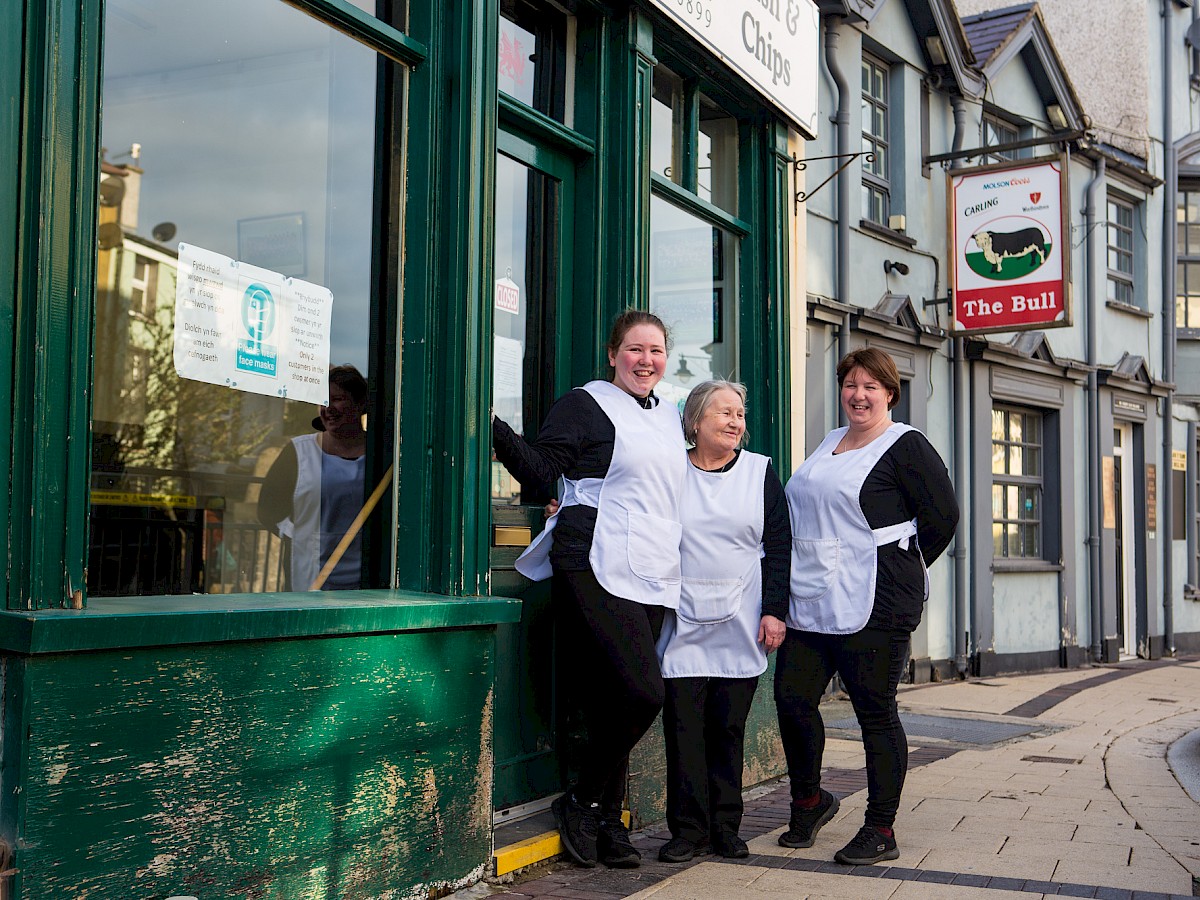 Gallery of Bethesda High Street businesses 2021.