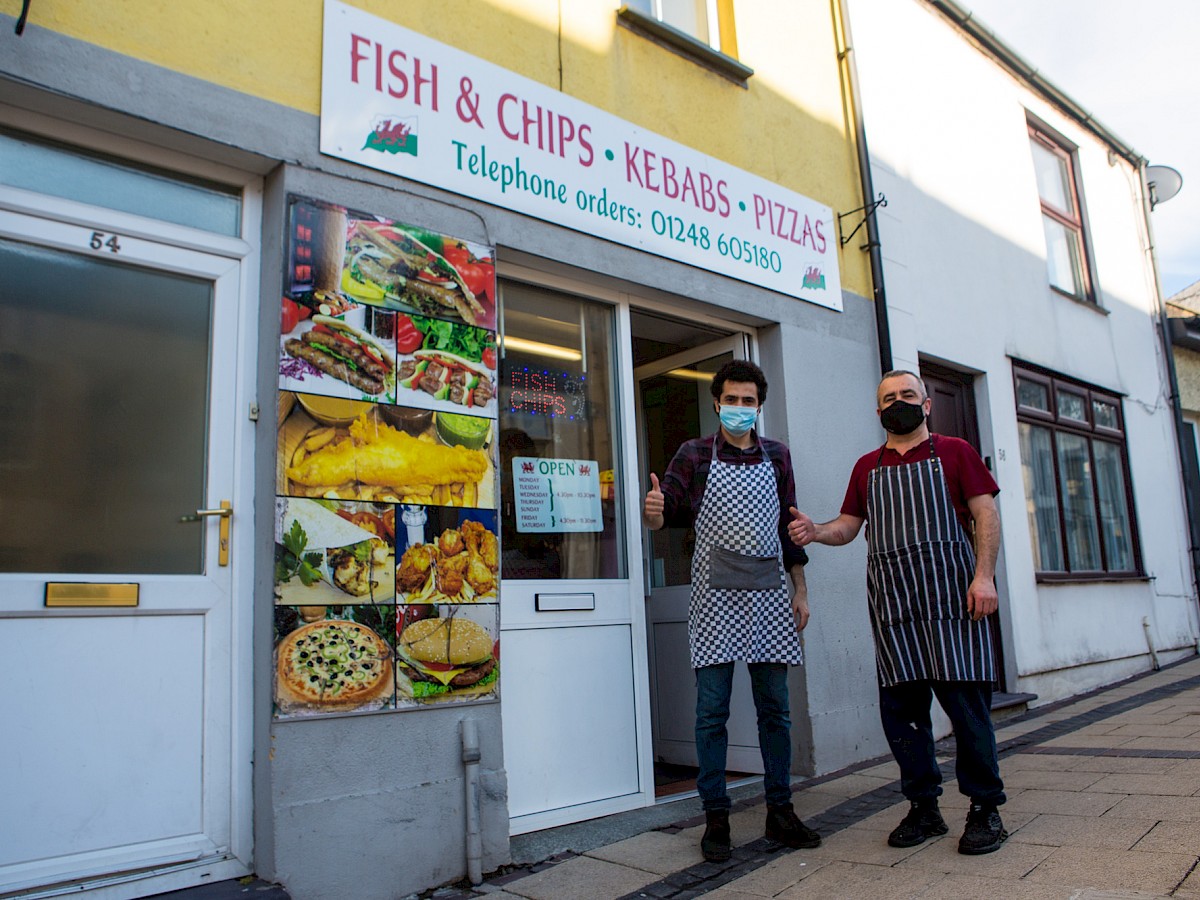 Gallery of Bethesda High Street businesses 2021.
