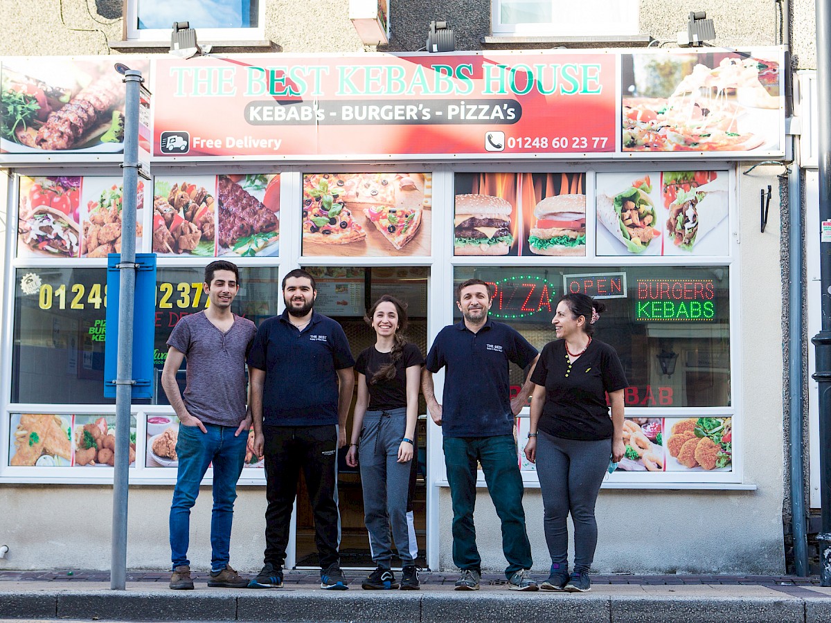 Gallery of Bethesda High Street businesses 2021.