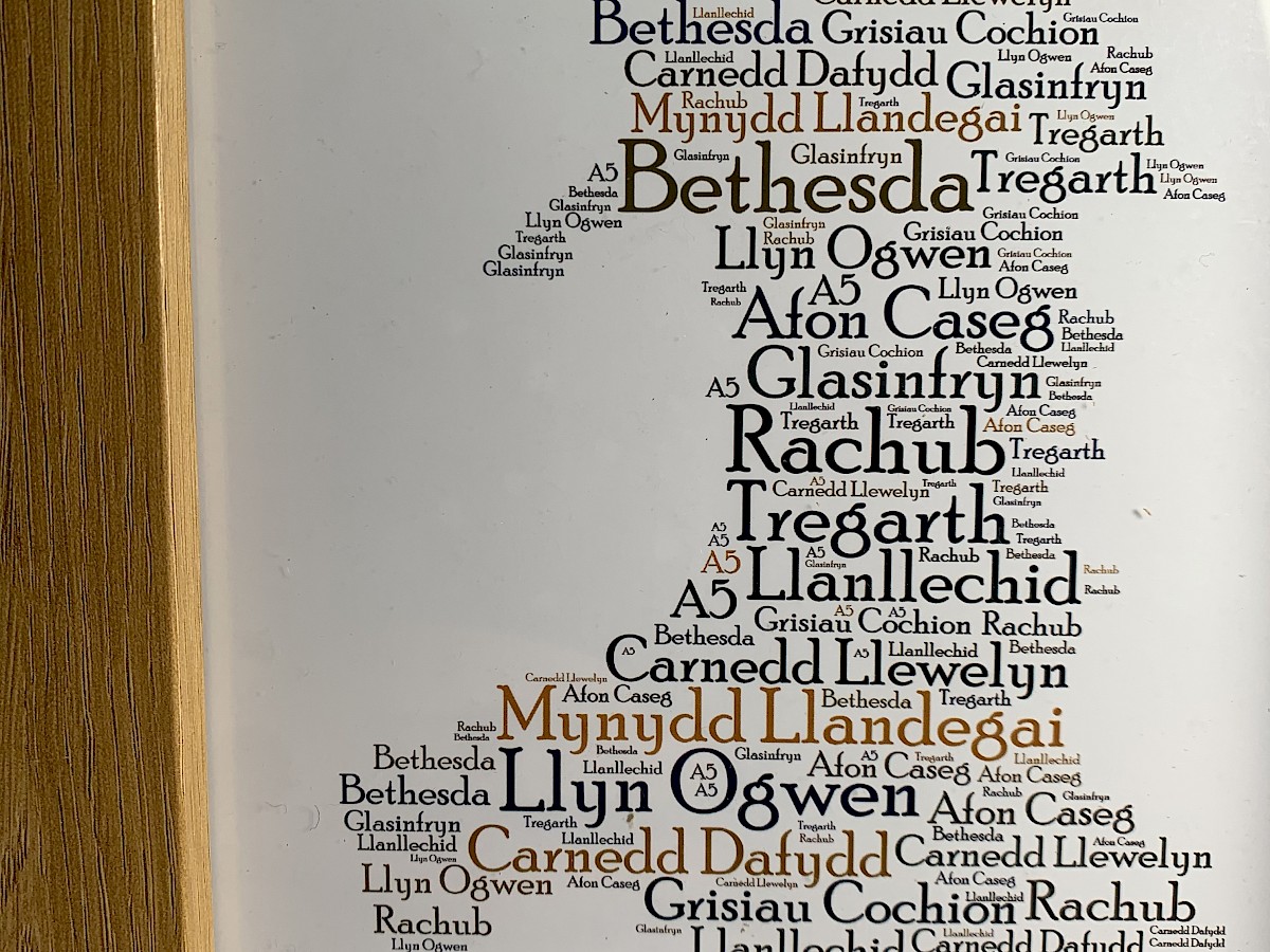 word map frame