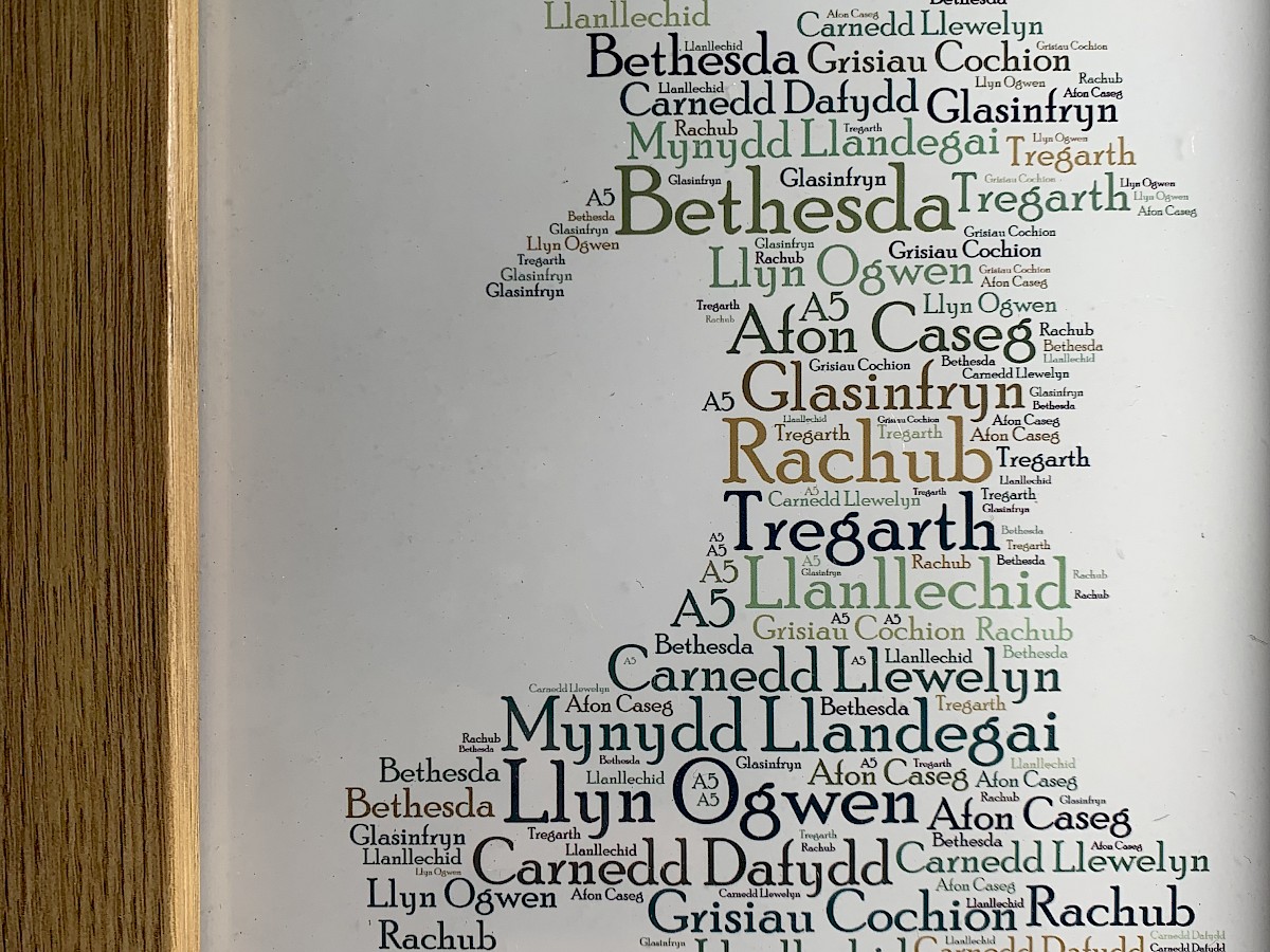 word map frame